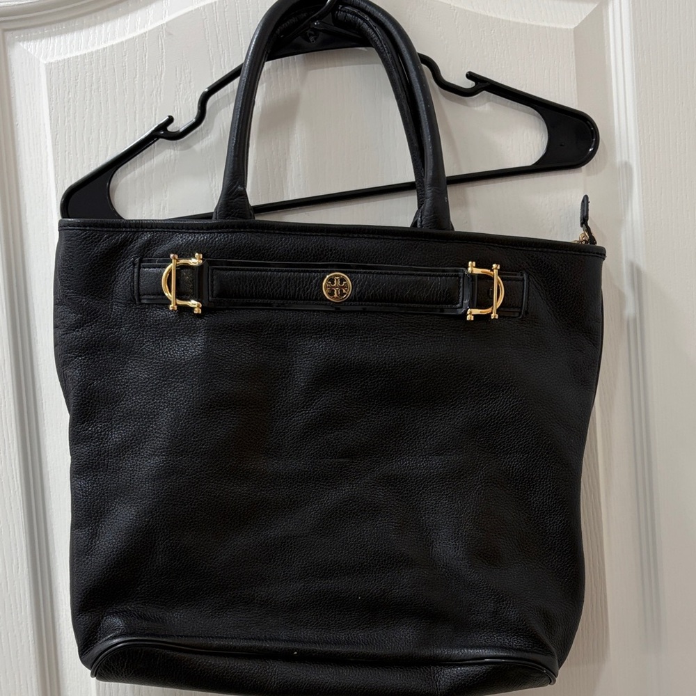 Tory Burch Black leather Tote Bag